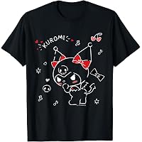 Amazon | クロミ＆マイメロディ 真夜中のメロクロ Tシャツ | Tシャツ